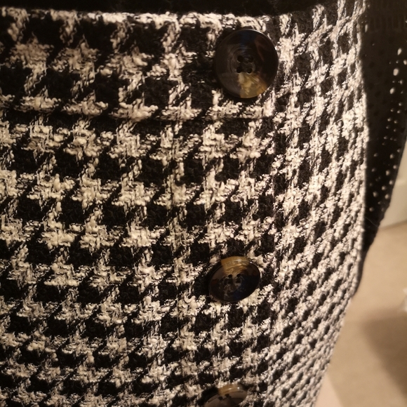 Zara houndstooth skirt - Picture 2 of 4